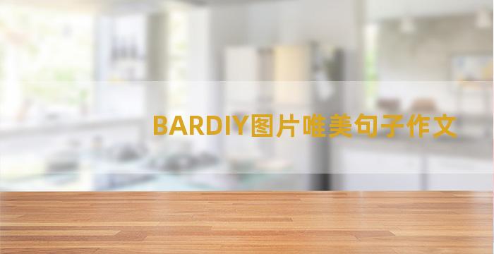 BARDIY图片唯美句子作文